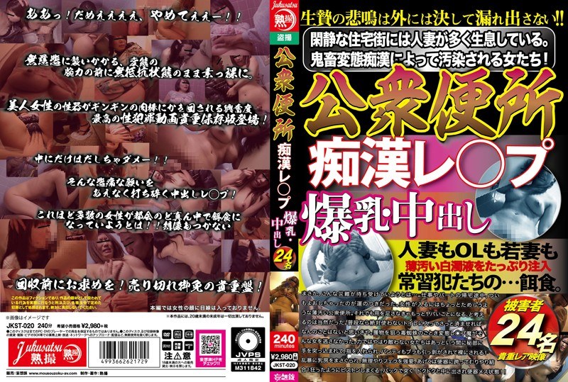 公衆便所 痴●レ○プ 爆乳・中出し 24名（jkst00020）レビュー【中出し／熟撮/妄想族】